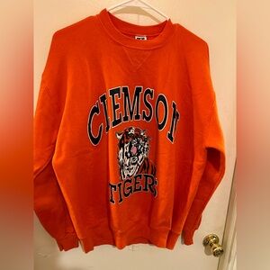 Russell Athletic Orange Clemson Tigers Sweatshirt